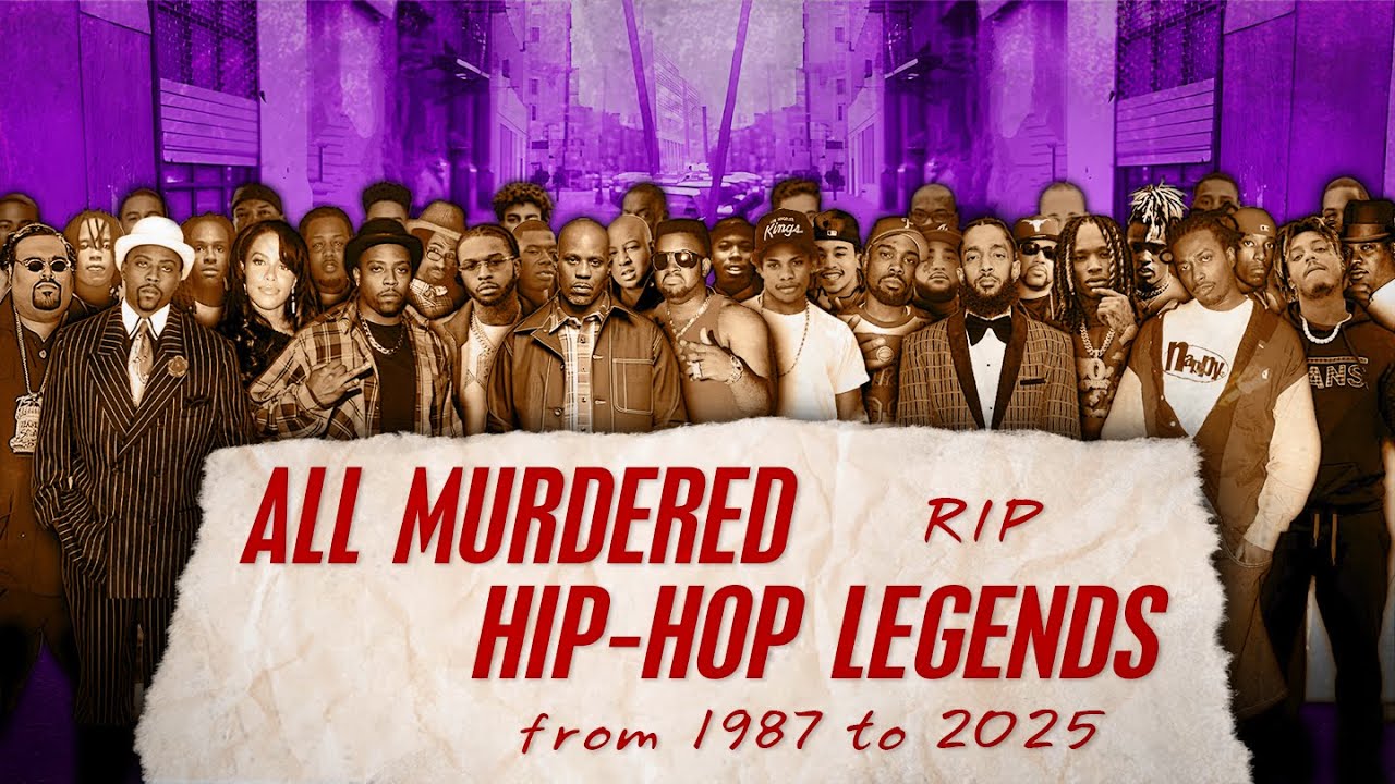 All Rappers Rip ALL MURDERED HIP-HOP LEGENDS in USA | Сhronology of tragedies from 1987 ...