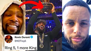 NBA PLAYERS REACT TO LA LAKERS WIN NBA IN SEASON TOURNAMENT 2023 | LAKERS REACTION