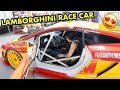 AMY FIRES UP LAMBORGHINI GALLARDO GT3 RACE CAR!!!