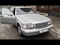 Mercedes W140 - современная мультимедиа в легендарный авто!