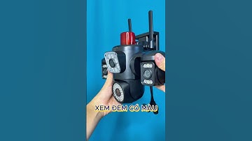 CAMERA YOOSEE F56JD ĐEN NHÁM BẢN PRO 20MP NGOÀI TRỜI - CHỐNG NƯỚC  #congnghedientusieuviet  #camera