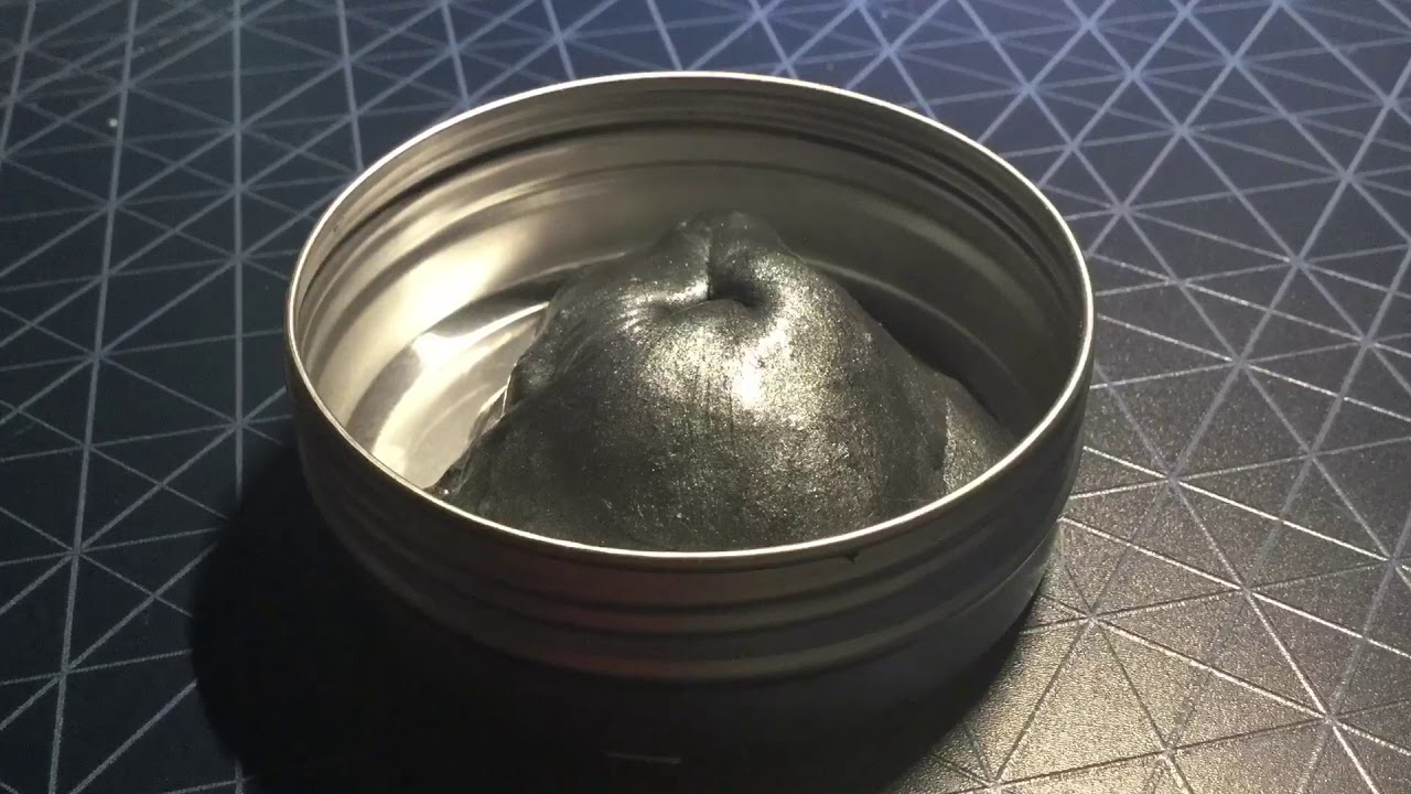 Magnet falls through Magnetic Putty- Timelapse - SATISFACTION LEVEL