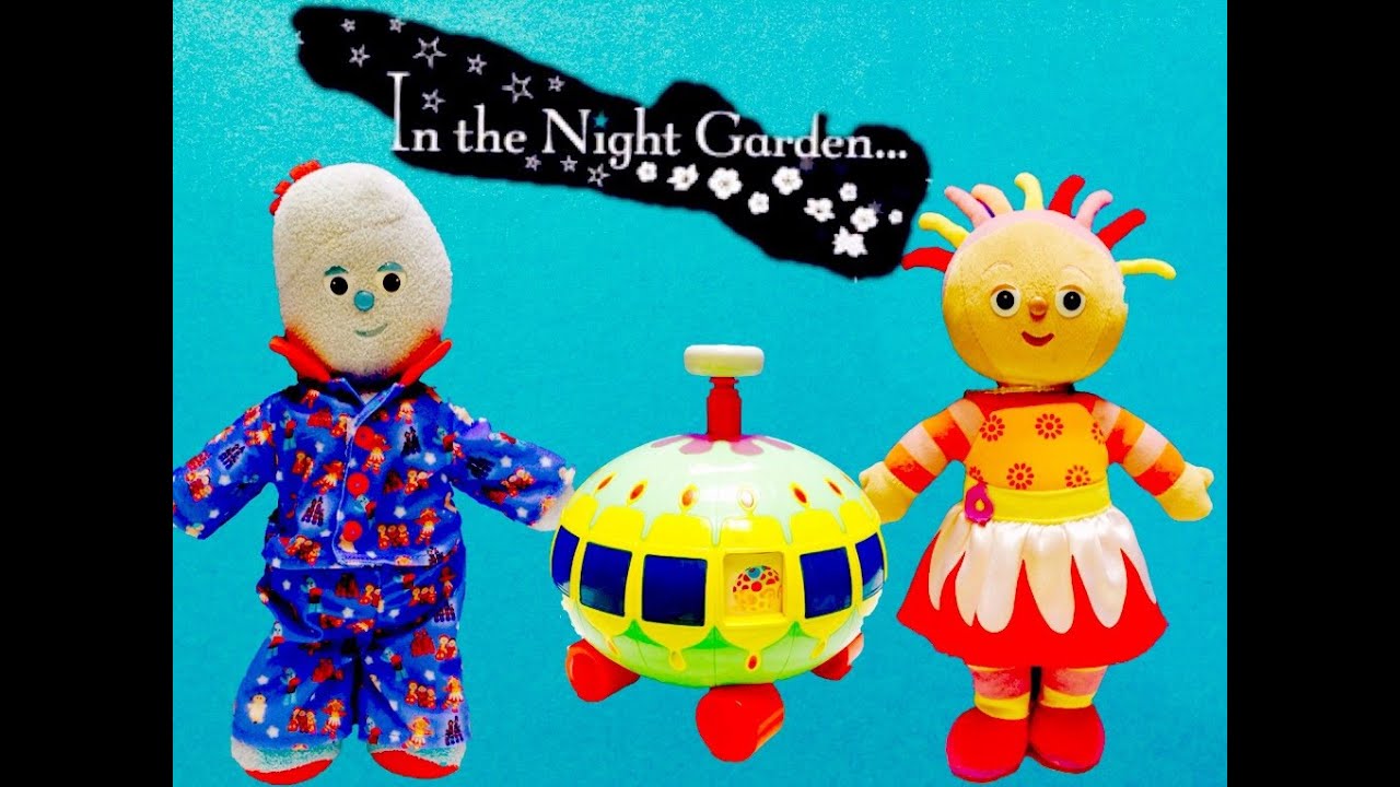 talking parrot Ninky Nonk Spin and See Toy with Talking Iggle Piggle and Upsy Daisy In The Night Garden