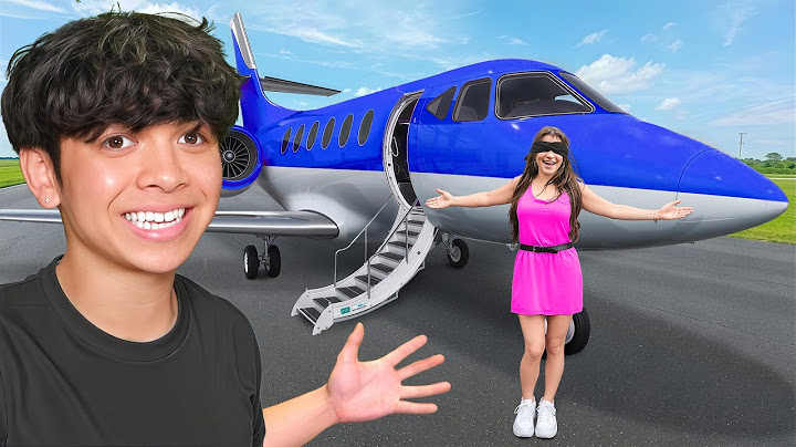 Surprising My Crush with a Private Jet..