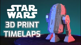 3D Printing Low Poly Star Wars vs Light