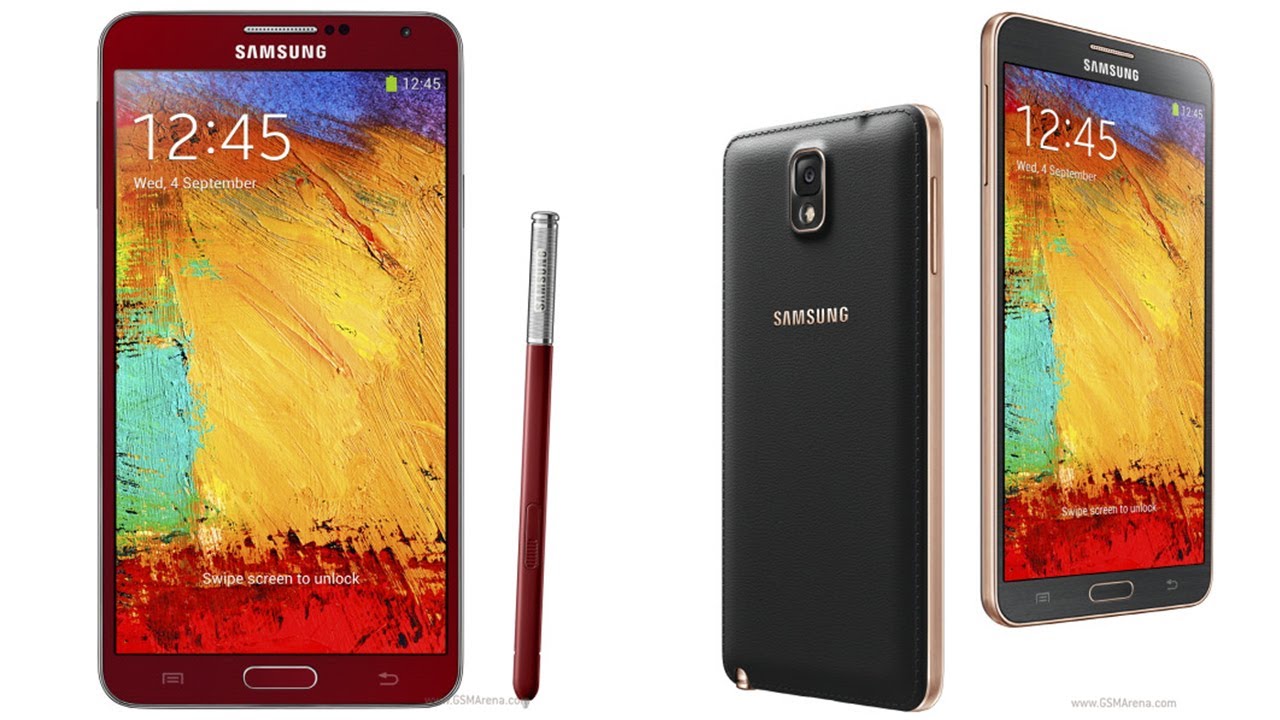 NEW Samsung Galaxy Note 3 Gold Edition! - YouTube
