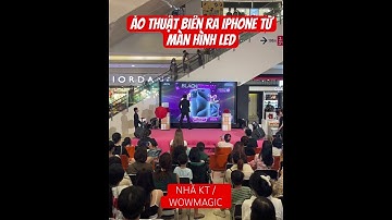 Ảo thuật tương tác led Black Friday Aeon Mall #ảothuậtgia #ảothuật #agency