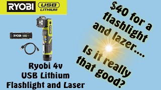 Lets SHED SOME LIGHT on the Ryobi 4v flashlight!