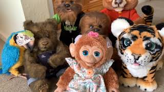 My Furreal Friends Collection: Cubby Bear, Roaring Tyler, Chewie & Others