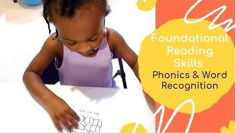 Phonics & Word Recognition -Foundational Reading Skills (Preview)