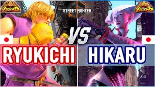 SF6 🔥 Ryukichi (Ken) vs Hikaru Shiftne (A.K.I) 🔥 SF6 High Level Gameplay