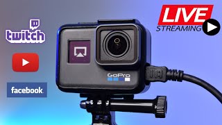 How to Livestream with a GoPro on TWITCH\/ YouTube\/Facebook from OBS