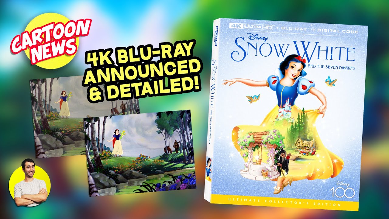 Newly-restored SNOW WHITE AND THE SEVEN DWARFS is coming to 4K UHD with new  SteelBook, Oct. 10
