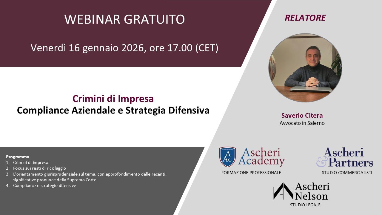 Crimini di impresa: compliance aziendale e strategia difensiva