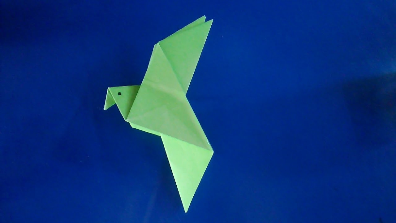 How To Make A Paper Bird For Beginners - Craft Times - YouTube