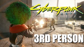 Cyberpunk 2077 but it's THIRD PERSON