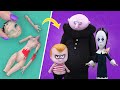 ¡Nunca Eres Grande Para Las Muñecas! 8 Diys De La Familia Addams Para Barbie y Lol Surprise