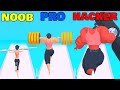 NOOB vs PRO vs HACKER in Weight Runner 3D