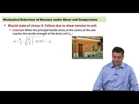 Strength and Behaviour of Masonry Part - IX