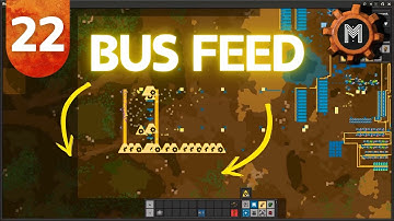 Planning BUS Smelting & Logistics! | 22 | Factorio Space Age