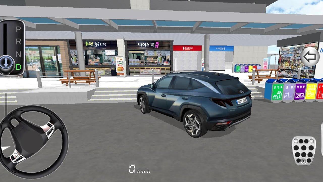 New Blue Mercedes G63 For Parking - 3d Driving Class android game || Car Game 