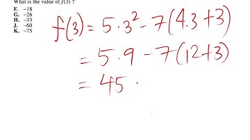 ACT Math 74F, Problem 4
