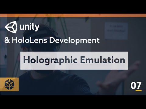 Unity HoloLens Tutorial 2019 - Holographic Emulation