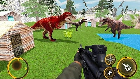 DINOSAUR HUNT 2019 - Walkthrough Gameplay Part 2 - THE END (New Dinosaur Games Android) 🙏🙏🙏🙏🙏🙏🙏🙏