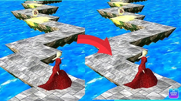 NOOB vs PRO vs HACKER - Princess Run to Temple ( Android, ios )