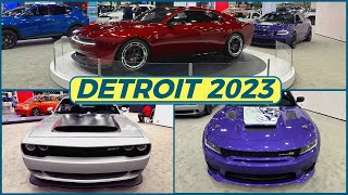 2023 Detroit Auto Show -- Stellantis Highlights (Alfa Romeo, Chrysler, Dodge, Maserati) - PART 1