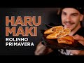 Harumaki o famoso rolinho primavera  pratos de inverno