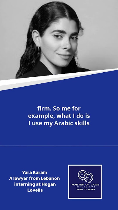 Yara Karam, a lawyer from Lebanon and Legal Extern at Hogan Lovells