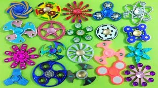 20 Super Cool Fidget Spinners! Huge Fidget Spinner Collection! Fidget Spinner Compilation!