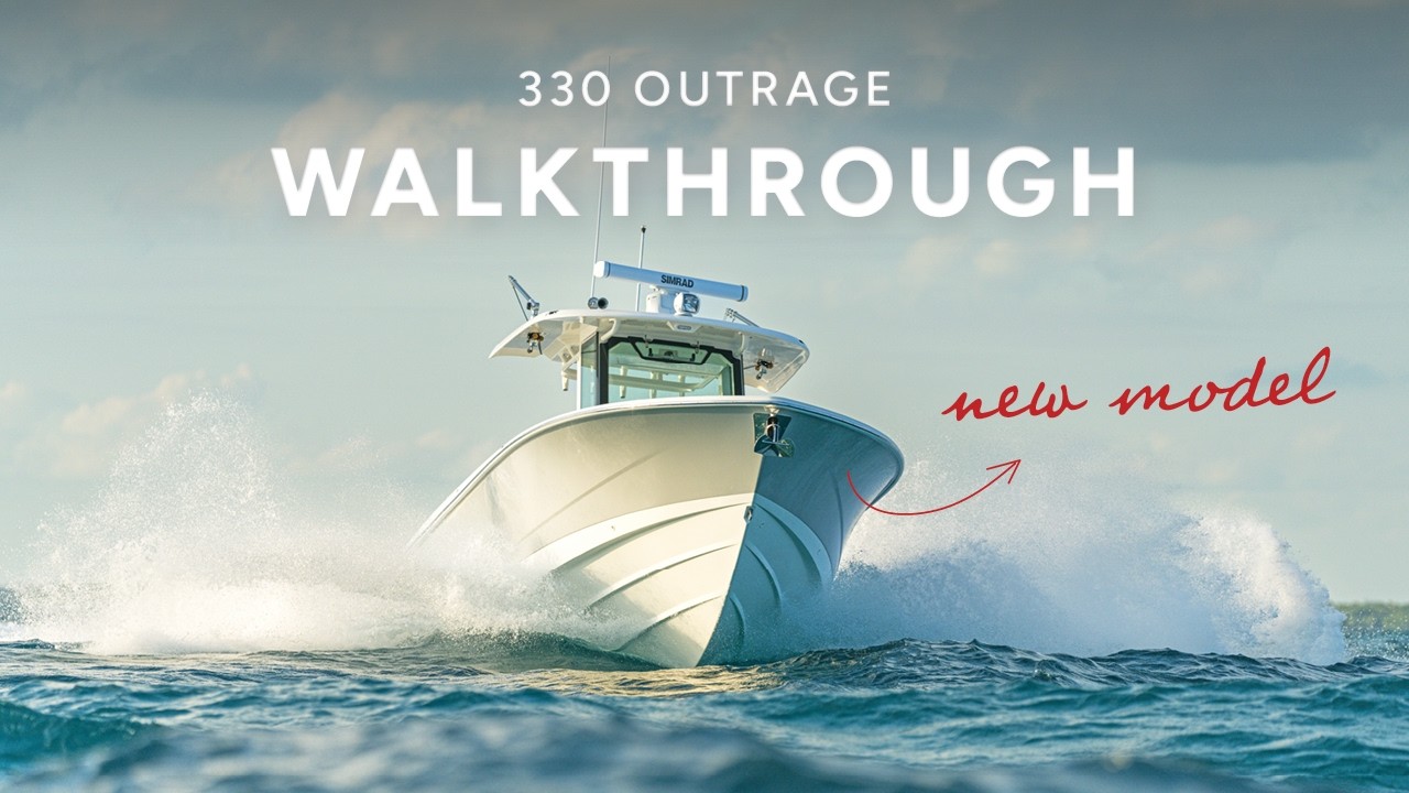 Представляем Boston Whaler 330 Outrage | Идеальная центрально-консольная яхта для открытого моря?