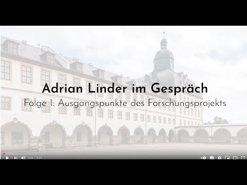 Ausgangspunkte des Forschungsprojekts – Adrian Linder im Interview (#1)