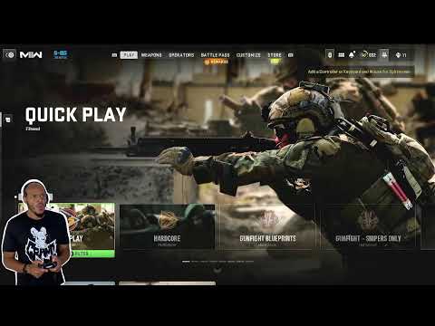 Tony Baker Is Playin COD Modern Warfare 2