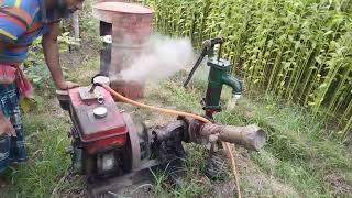 Cello machine start video. water pump machine start. China big machine start video.