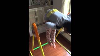 1日で出来た！子供の鉄棒！前回り、逆上がり