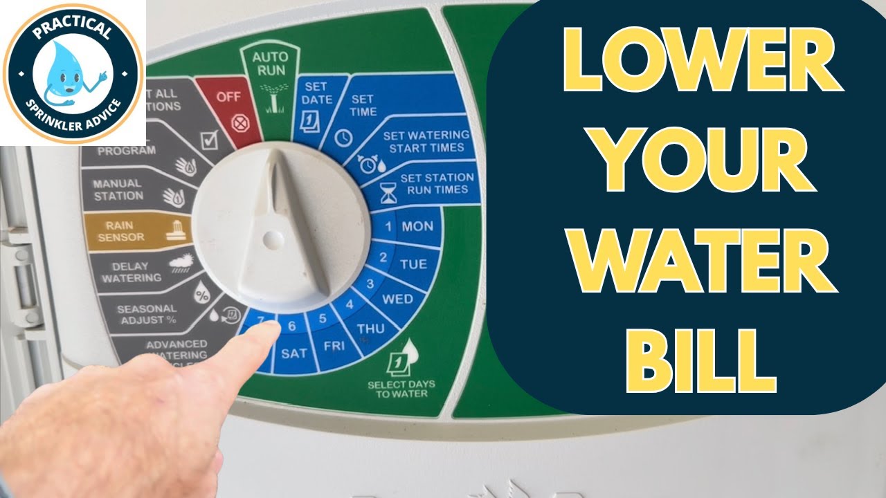 How to Program a Sprinkler Controller to Save Money and Water - YouTube