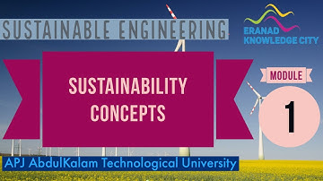 Sustainability Concepts (Module 1)
