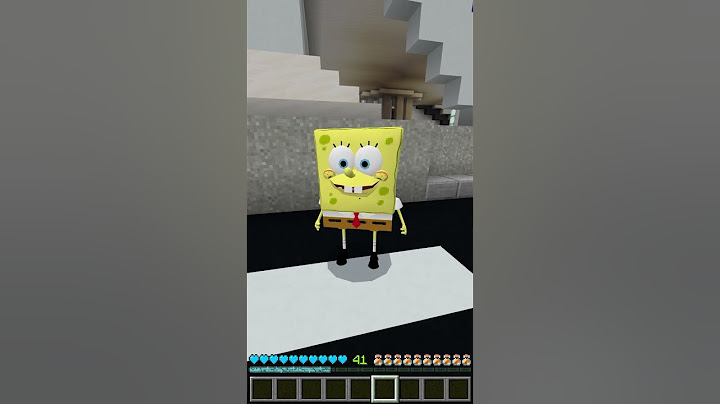 ماين كرافت لكن سبونج بوب المعضل خوف ابن الوحش😨 #ماين_كرافت #minecraft