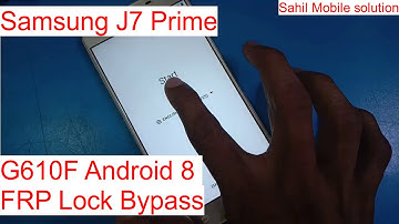 Samsung SM-G610F | J7 Prime Android 8.1.0 Oreo Remove Google Account June 2019