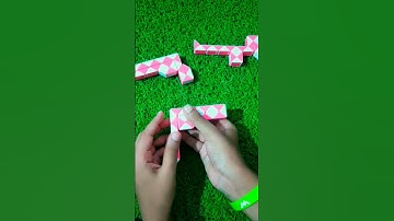 making gun from snake cube 24 pieces #shorts #viral