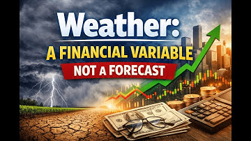 Why Weather Is a Financial Variable, Not a Forecast