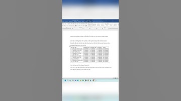 Cách căn chỉnh bảng word #phimtattinhoc #meoword #cachcanchinhbangword