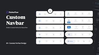 FlutterFlow Custom Navbar Tutorial | Create Custom Navbar in FlutterFlow