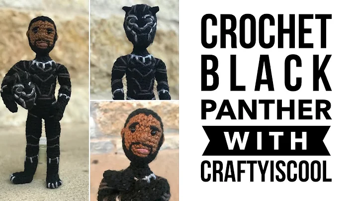 Crochet Black Panther Amigurumi with CraftyisCool