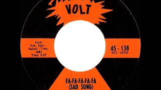 1966 HITS ARCHIVE: Fa-Fa-Fa-Fa-Fa (Sad Song) - Otis Redding (mono 45)