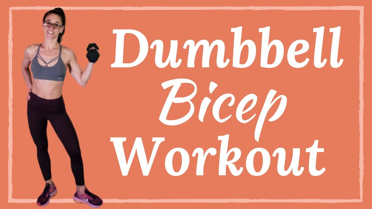 Bicep Workout Dumbbell Bicep Curls YouTube