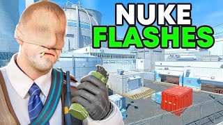 Must Know CS2 Nuke Flashes (2025)